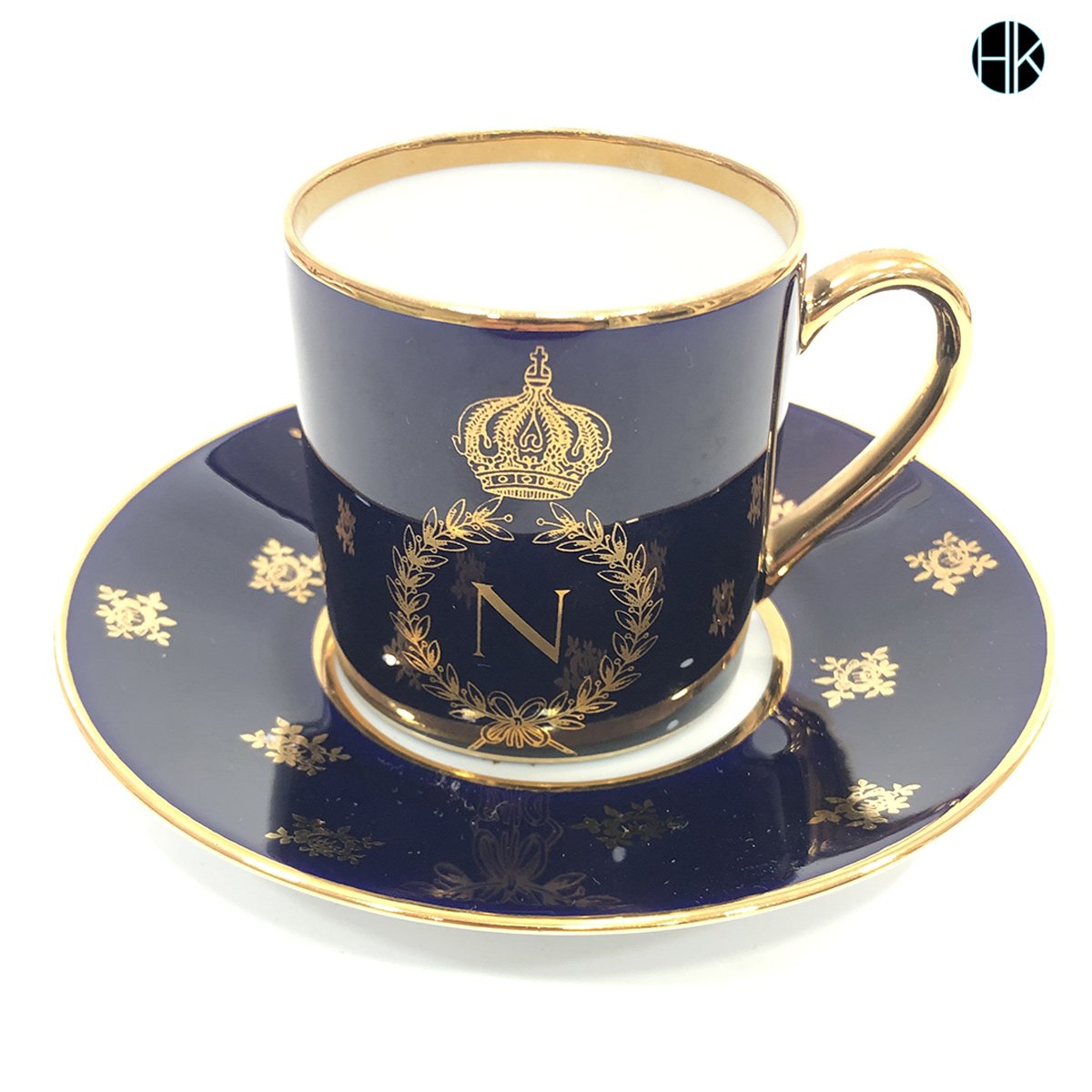Josephine Emmanuel Thomas LIMIGES 24 KT Gold Mavi Fincan